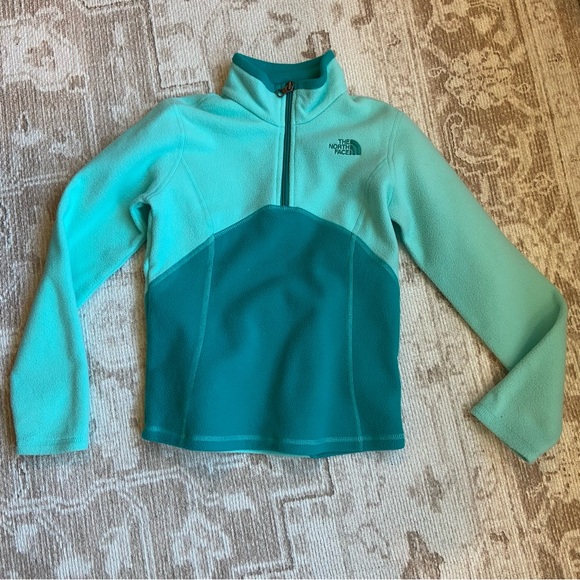 The North Face Girl's Aqua Fleece Jacket Size S - Picture 1 of 7